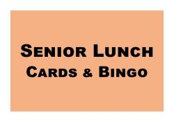 Senior Lunch button