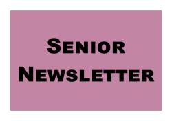 Senior Newsletter Senior Newsletter